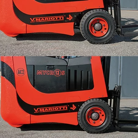 NEUWERTH Logistics SA - Mariotti - Mycros - 3-wheels electric forklift truck