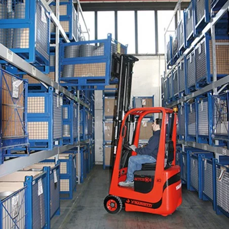 NEUWERTH Logistics SA - Mariotti - Mycros - 3-wheels electric forklift truck