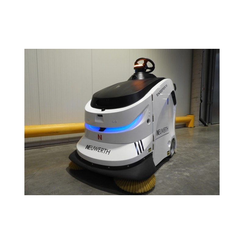 NEUWERTH Logistics SA - Gaussianrobotics - ECOBOT SWEEPER 111 - Balayeuse