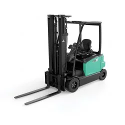 NEUWERTH Logistics SA - Mitsubishi Forklift Trucks - EDiA EM -FB16A(C)N - 4-wheels electric forklift truck 2