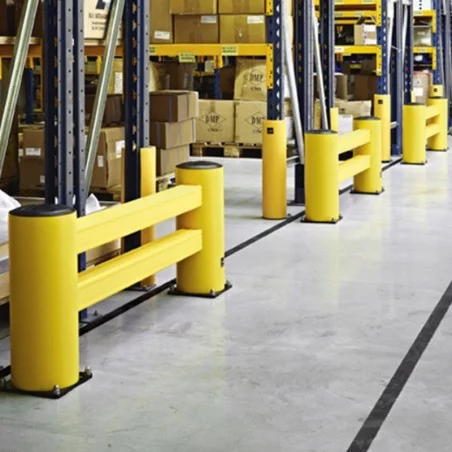 NEUWERTH Logistics SA - Boplan - Schutz für Regale - Lagerhaus