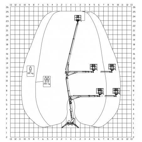 NEUWERTH Logistics SA - Palazzani - PALAZZANI TZX 250 C/R - Spider aerial platform