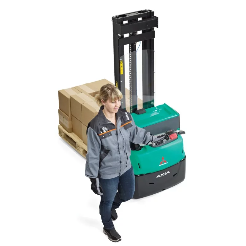 NEUWERTH Logistics SA - Mitsubishi Forklift Trucks - AXiA ES - SBP1xN2 - Gerbeur