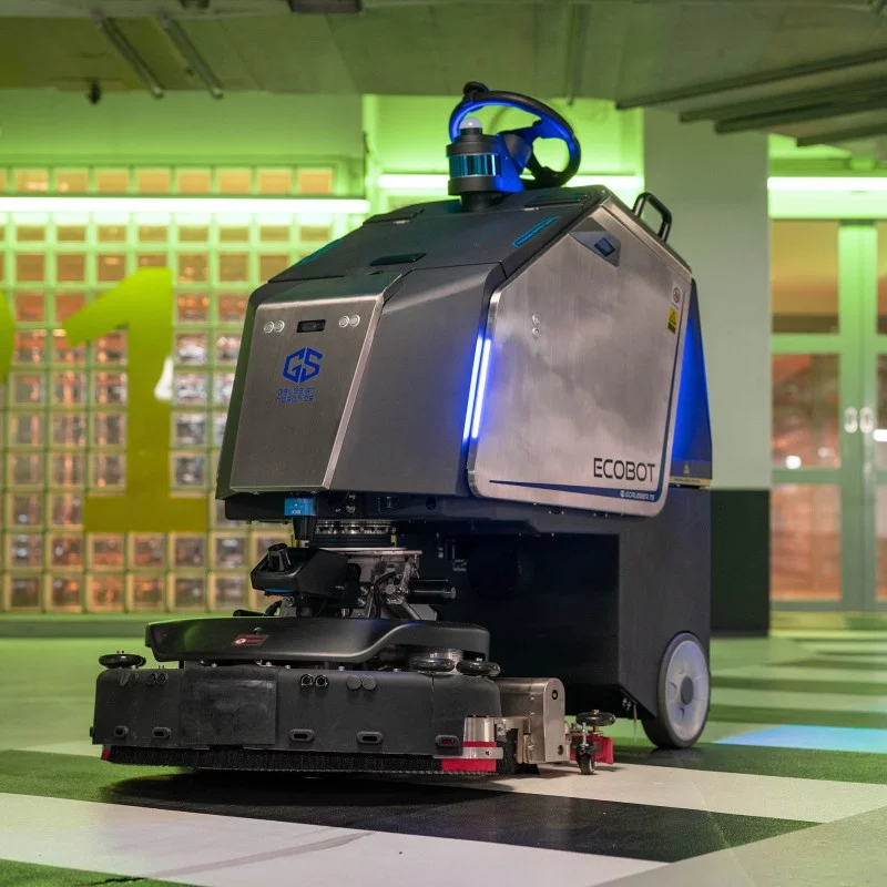 NEUWERTH Logistics SA - Gaussian Robotics - ECOBOT Scrubber 75 - Robot autolaveur