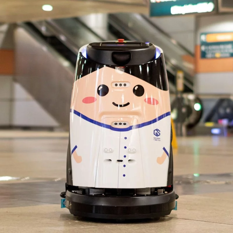 NEUWERTH Logistics SA - Gaussian Robotics - ECOBOT Scrubber 50 - Robot autolaveur