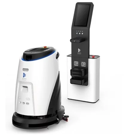 NEUWERTH Logistics SA - Gaussian Robotics - ECOBOT Sprayer 50 - Robot autolaveur